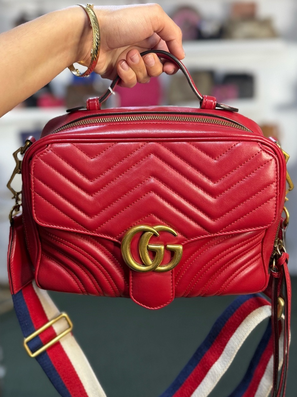 GUCCI 2 WAY BAG